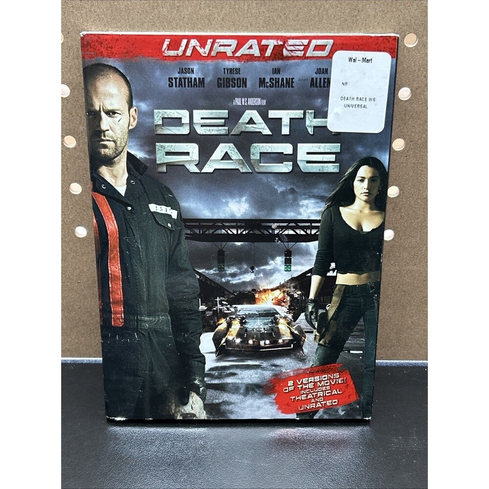 Death Race - Unrated - DVD, 2008, Widescreen, Region 1